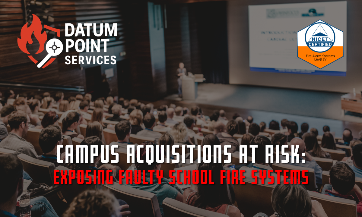 Campus Acquisitions at Risk: Exposing Faulty School Fire Systems
